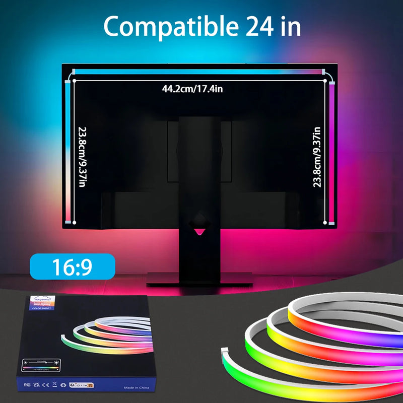 Luz RGB para monitor/TV