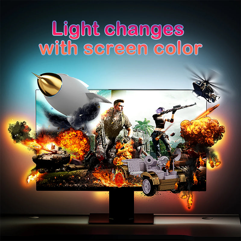 Luz RGB para monitor/TV