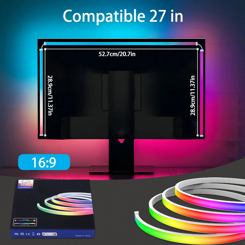 Luz RGB para monitor/TV